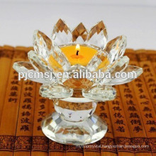 Wholesale Crystal Lotus flower Candle holder For Wedding or home decoration and gifts CH-20